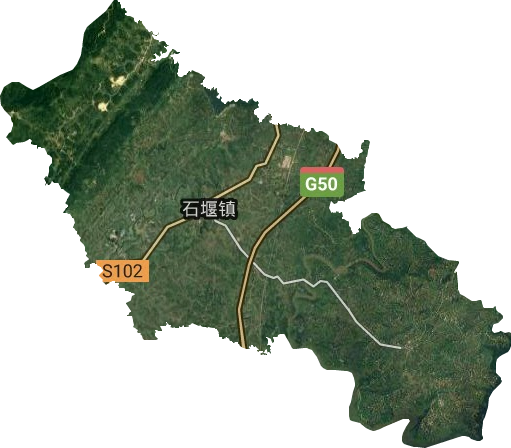 石堰鎮衛星圖