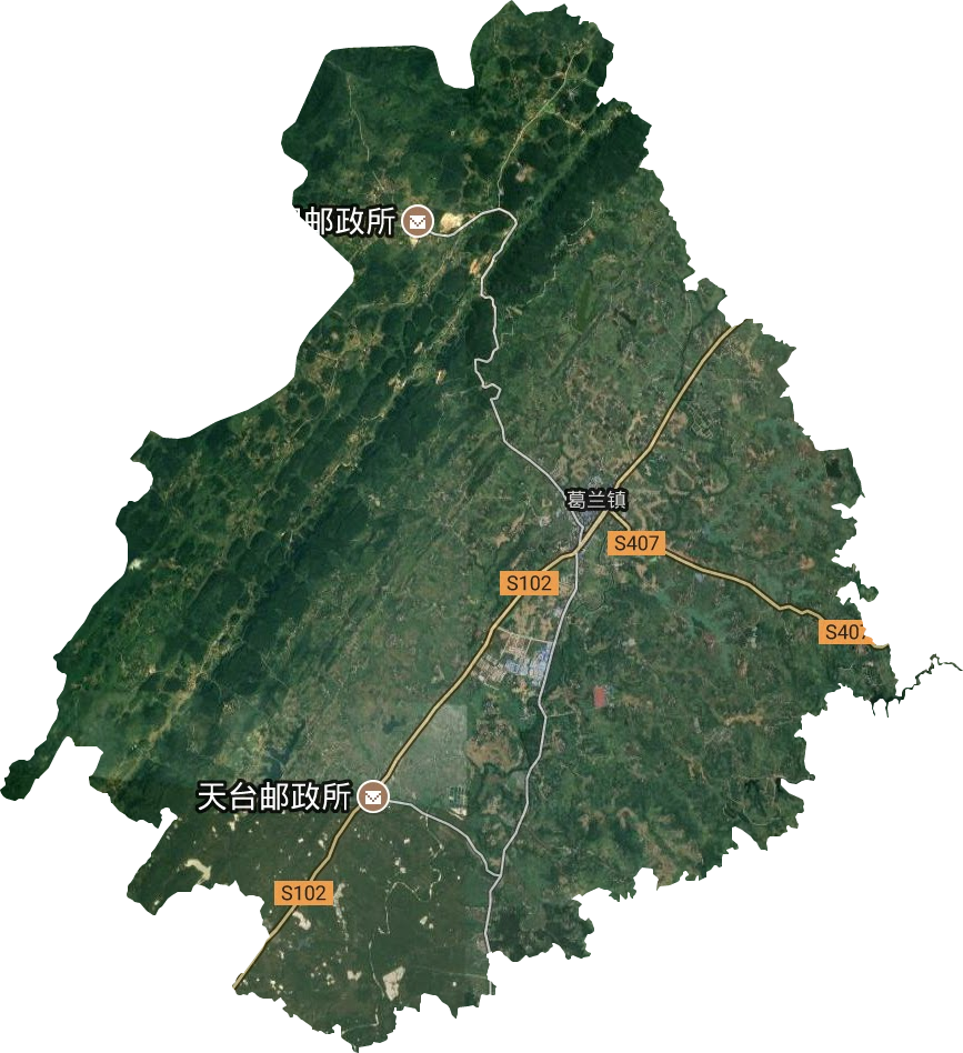 葛蘭鎮(zhèn)衛(wèi)星圖