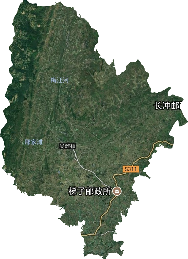 吳灘鎮衛星圖