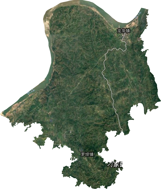 龍華鎮衛星圖