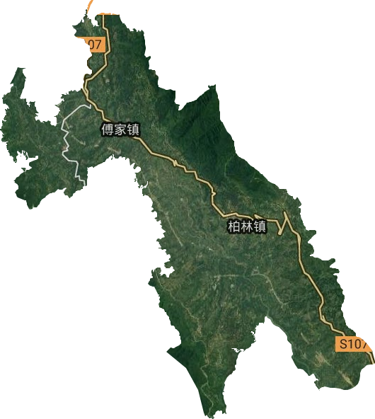 柏林鎮衛星圖