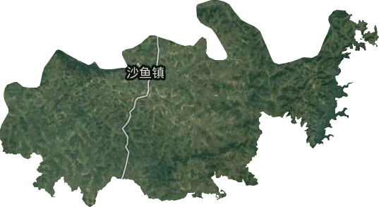 沙魚鎮衛星圖