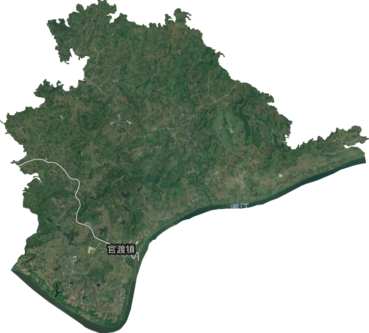 官渡鎮衛星圖