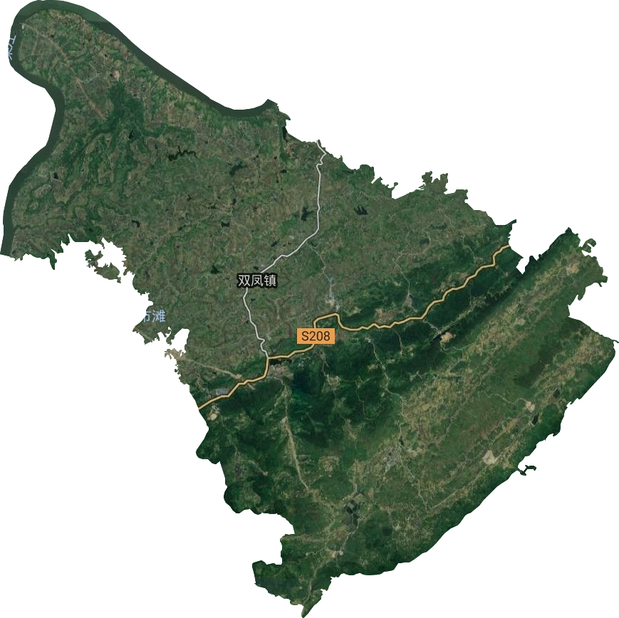 雙鳳鎮衛星圖