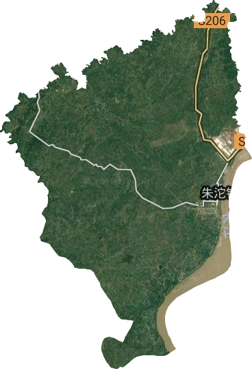 朱沱鎮衛星圖