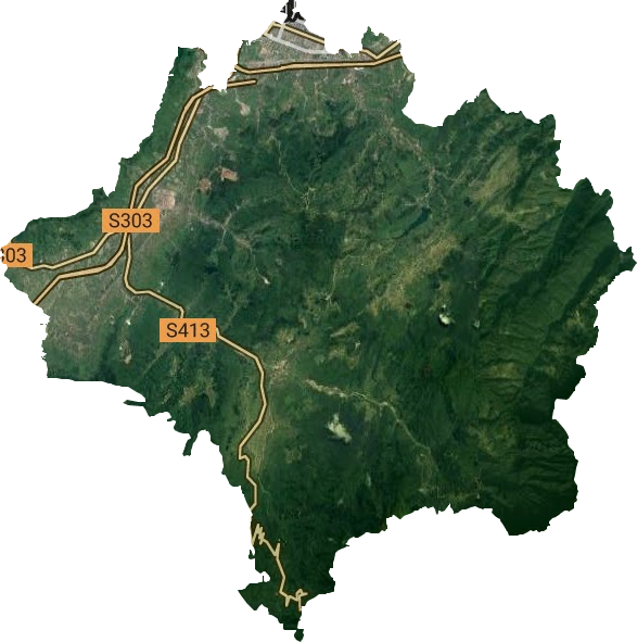 南城街道衛星圖