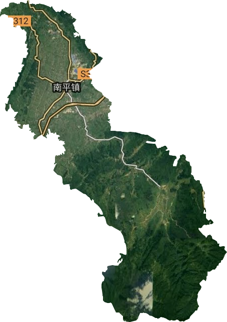 南平鎮衛星圖