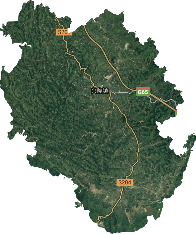 興隆鎮(zhèn)衛(wèi)星圖