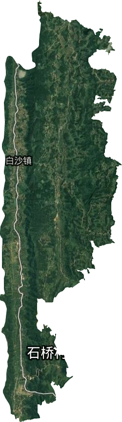 白沙鎮衛星圖