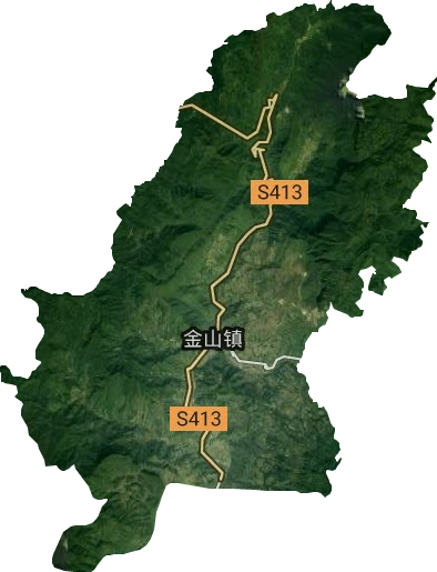 金山鎮衛星圖