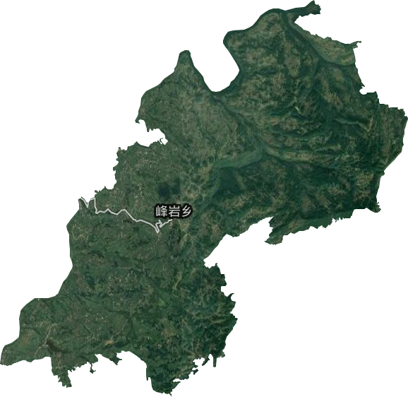 峰巖鄉(xiāng)衛(wèi)星圖