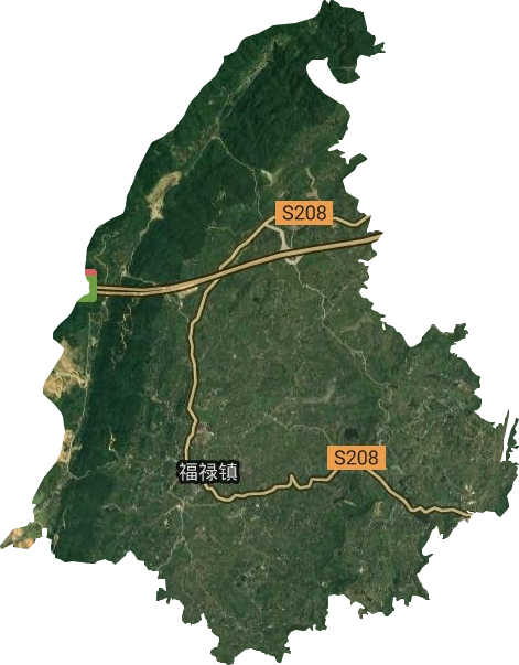 福祿鎮衛星圖