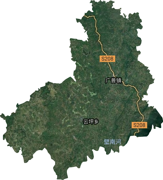 廣普鎮(zhèn)衛(wèi)星圖