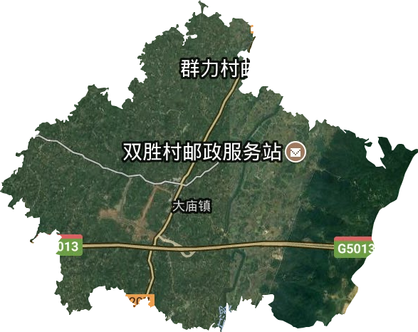 大廟鎮衛星圖