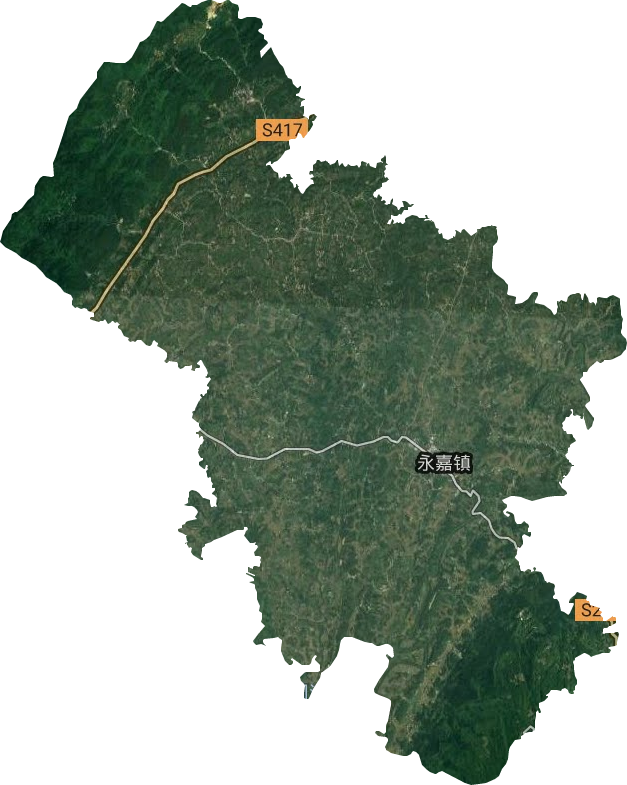 永嘉鎮(zhèn)衛(wèi)星圖
