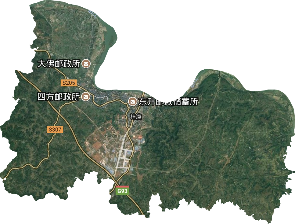 梓潼街道衛(wèi)星圖