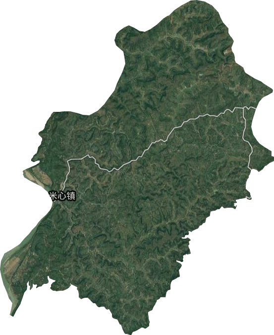米心鎮(zhèn)衛(wèi)星圖