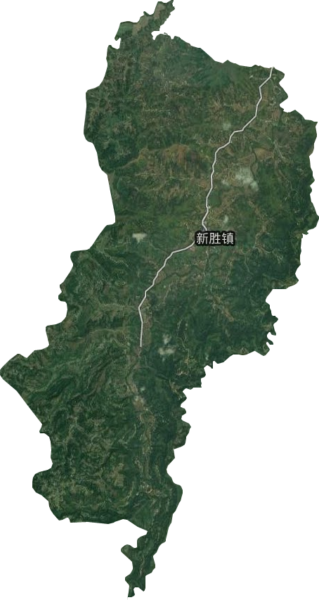 新勝鎮衛星圖