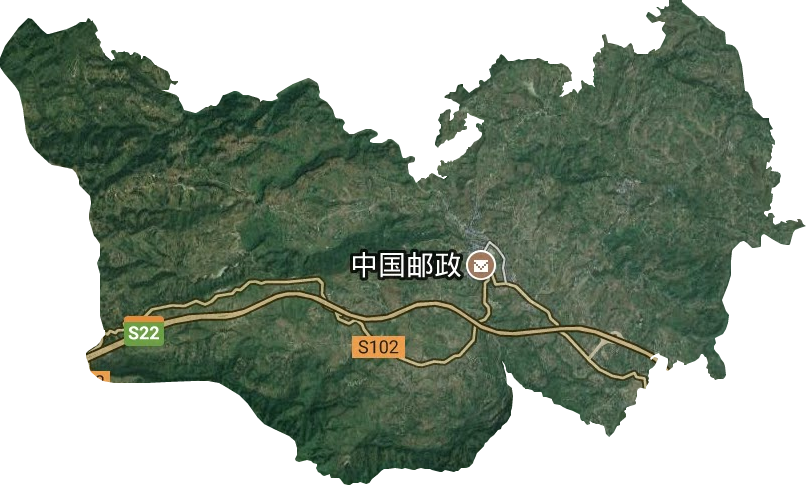南雅鎮衛星圖