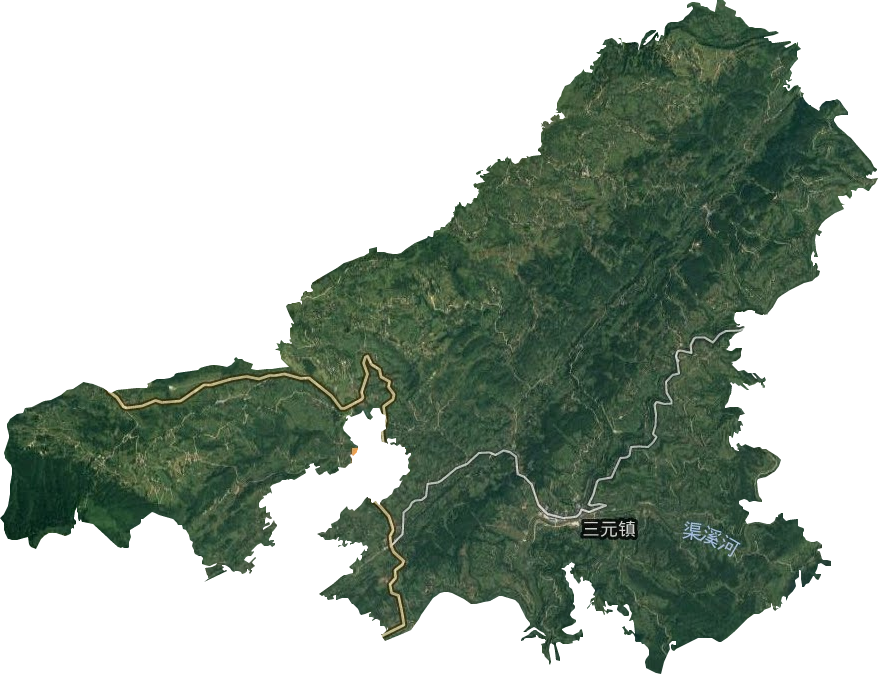 三元鎮(zhèn)衛(wèi)星圖