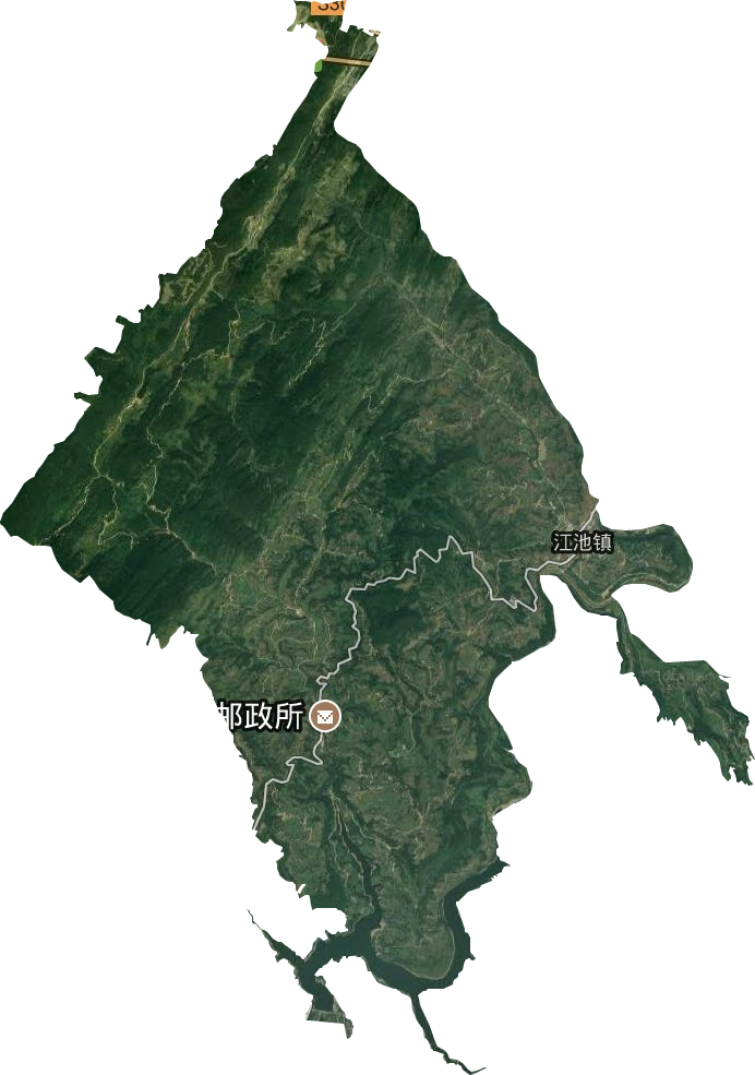 江池鎮衛星圖