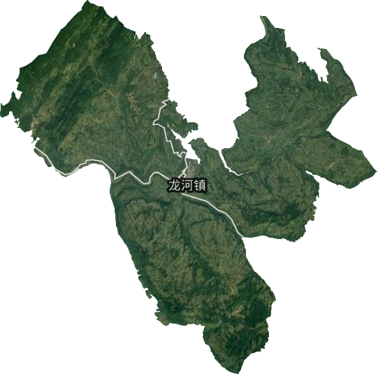 龍河鎮(zhèn)衛(wèi)星圖