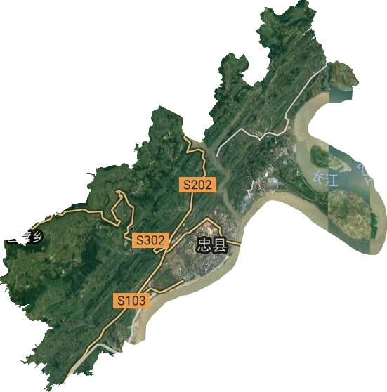 忠州鎮衛星圖
