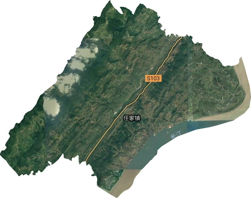 任家鎮衛星圖