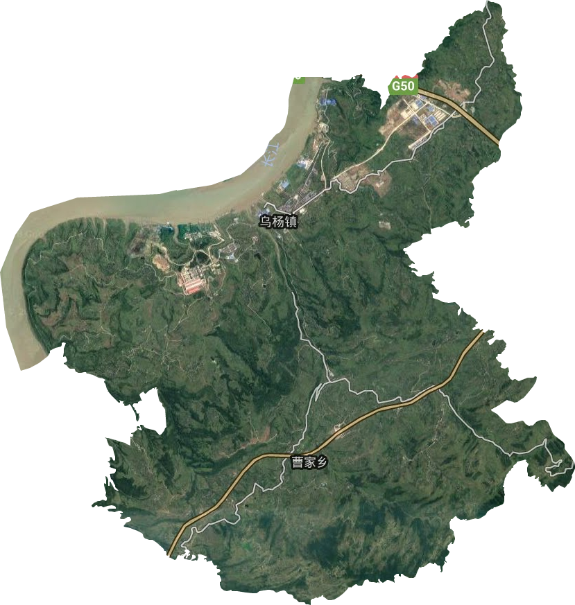 烏楊鎮(zhèn)衛(wèi)星圖