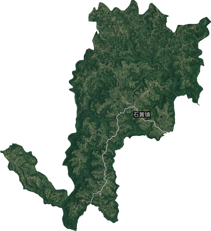 石黃鎮(zhèn)衛(wèi)星圖