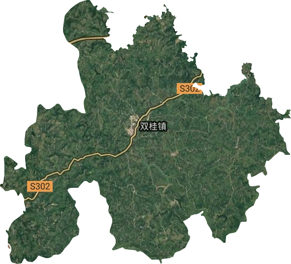 雙桂鎮衛星圖