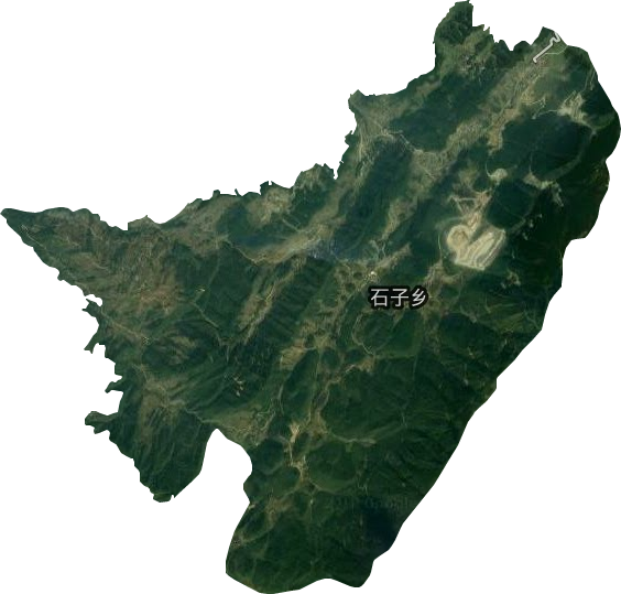 石子鄉(xiāng)衛(wèi)星圖