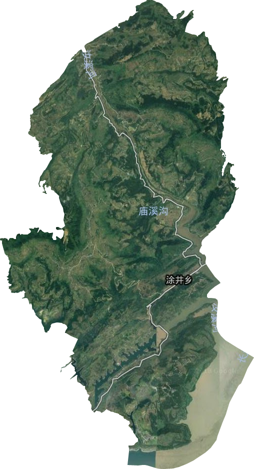 涂井鄉衛星圖