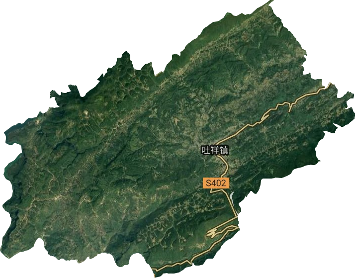 吐祥鎮衛星圖