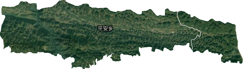 平安鄉衛星圖