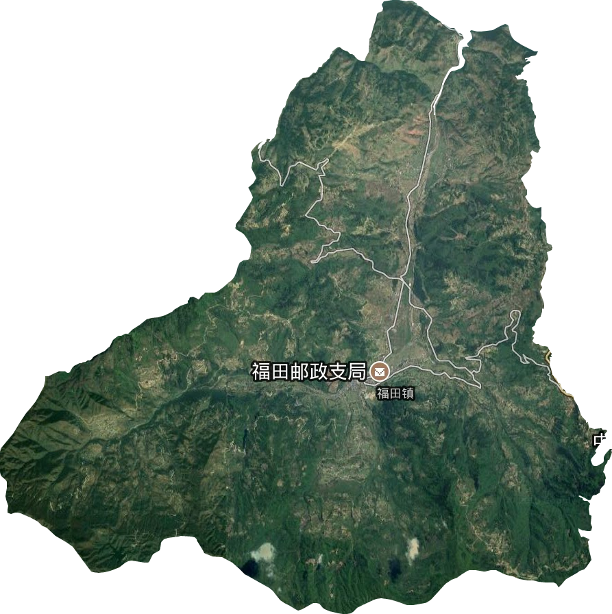 福田鎮衛星圖