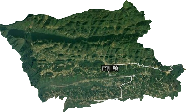 官陽鎮衛星圖