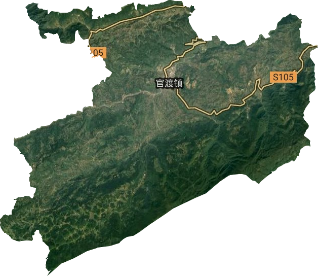 官渡鎮衛星圖
