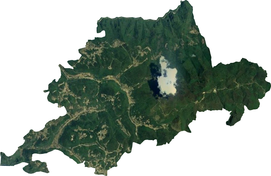 金坪鄉衛星圖