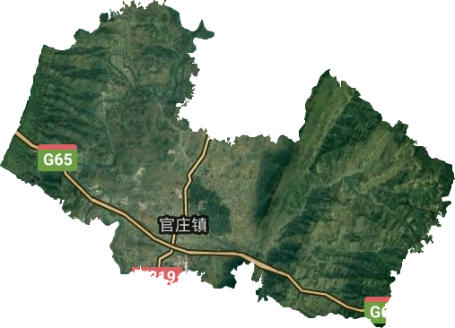 官莊鎮(zhèn)衛(wèi)星圖