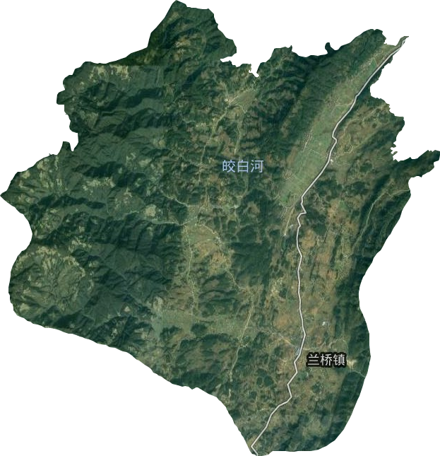 蘭橋鎮(zhèn)衛(wèi)星圖