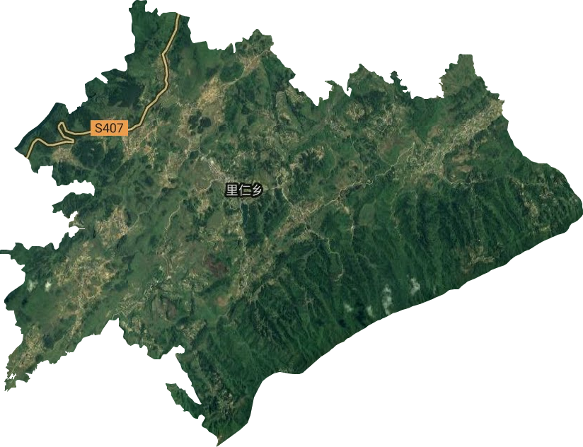 里仁鎮(zhèn)衛(wèi)星圖