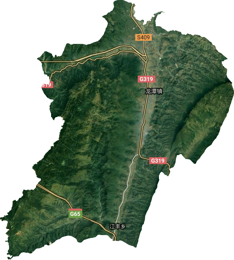 龍潭鎮衛星圖