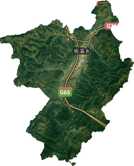 板溪鎮衛星圖