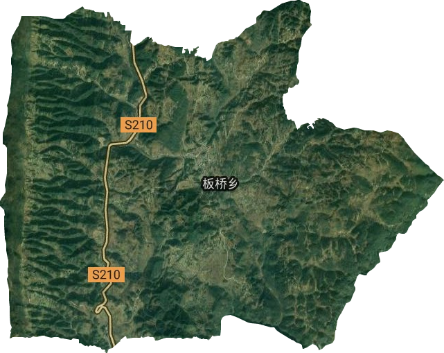 板橋鄉衛星圖