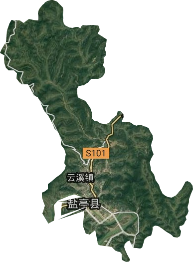 云溪鎮衛星圖