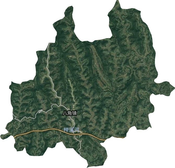 八角鎮衛星圖