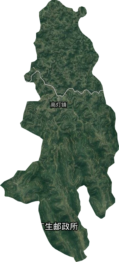 高燈鎮衛星圖