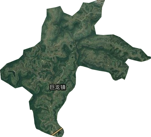 巨龍鎮衛星圖