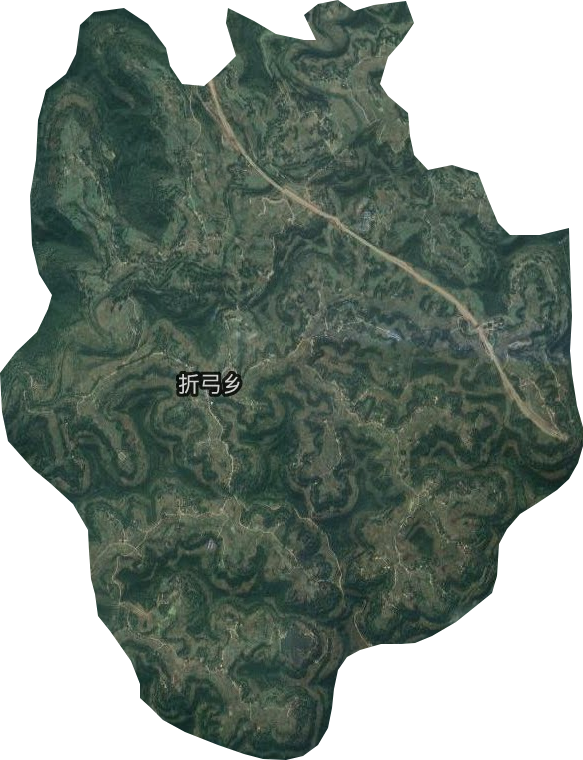 折弓鄉衛星圖